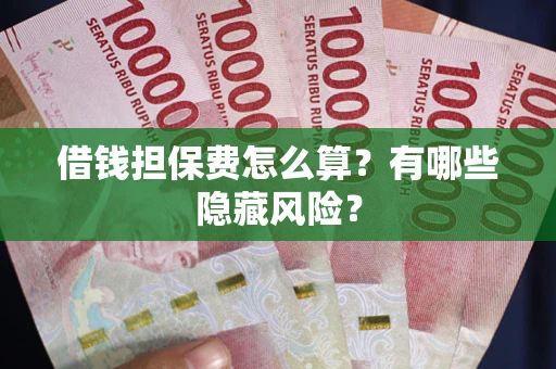 济南借钱担保费怎么算？有哪些隐藏风险？