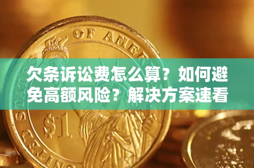 济南欠条诉讼费怎么算？如何避免高额风险？解决方案速看！