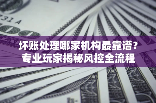 济南坏账处理哪家机构最靠谱？专业玩家揭秘风控全流程